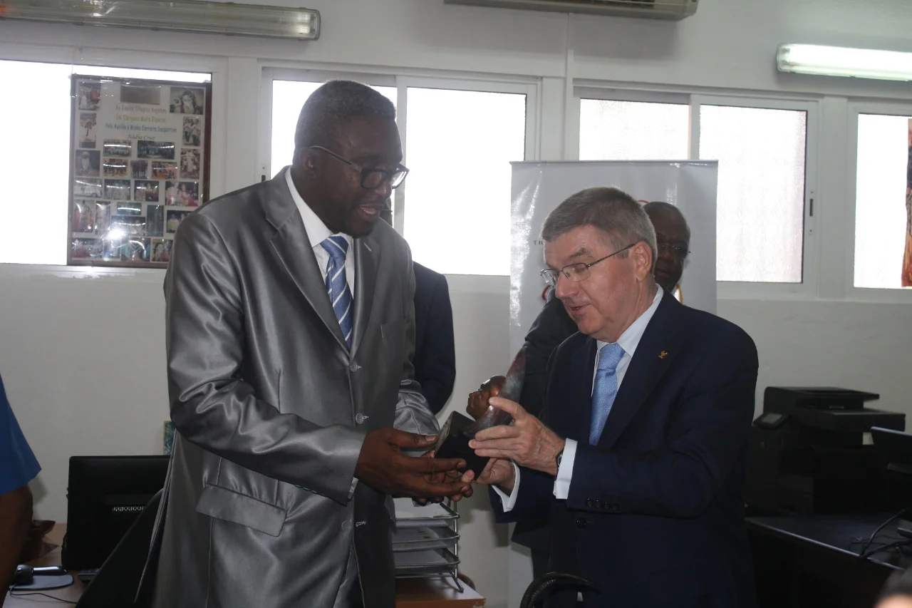 Imagem 45 da publicação: Visita do Presidente do CIO Dr. Thomas Bach ao COA