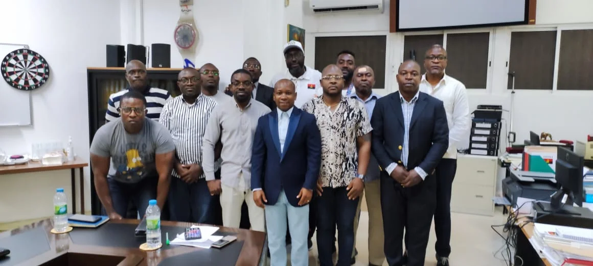 Audiência com a Associaçõa dos Trinadores de Judo de Angola