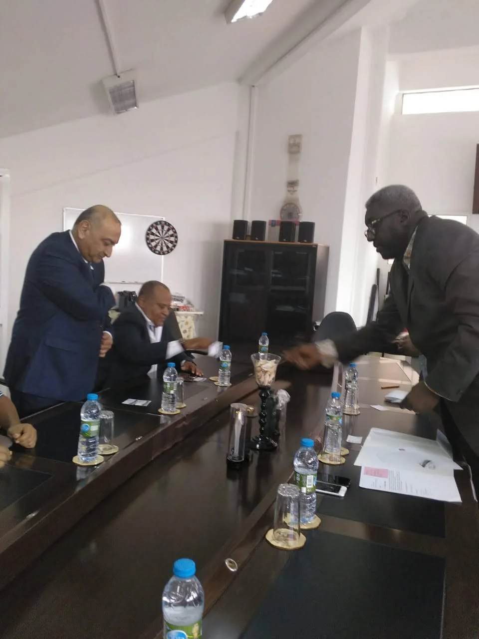 Visita do Vice-presidente da FIA para África