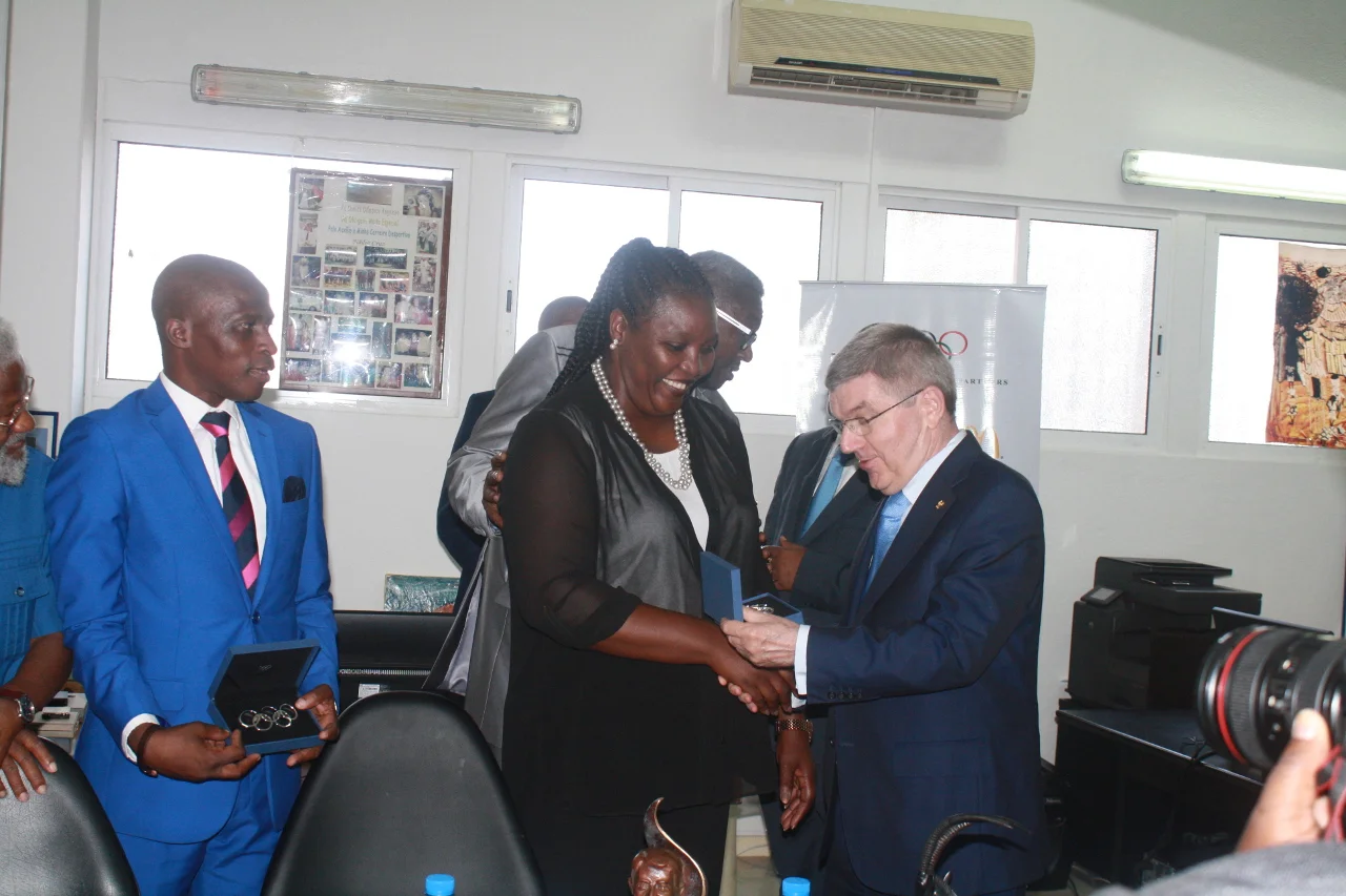 Imagem 51 da publicação: Visita do Presidente do CIO Dr. Thomas Bach ao COA