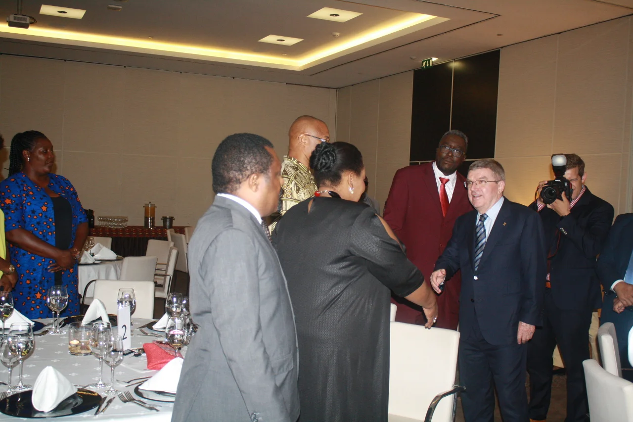Imagem 6 da publicação: Visita do Presidente do CIO Dr. Thomas Bach ao COA