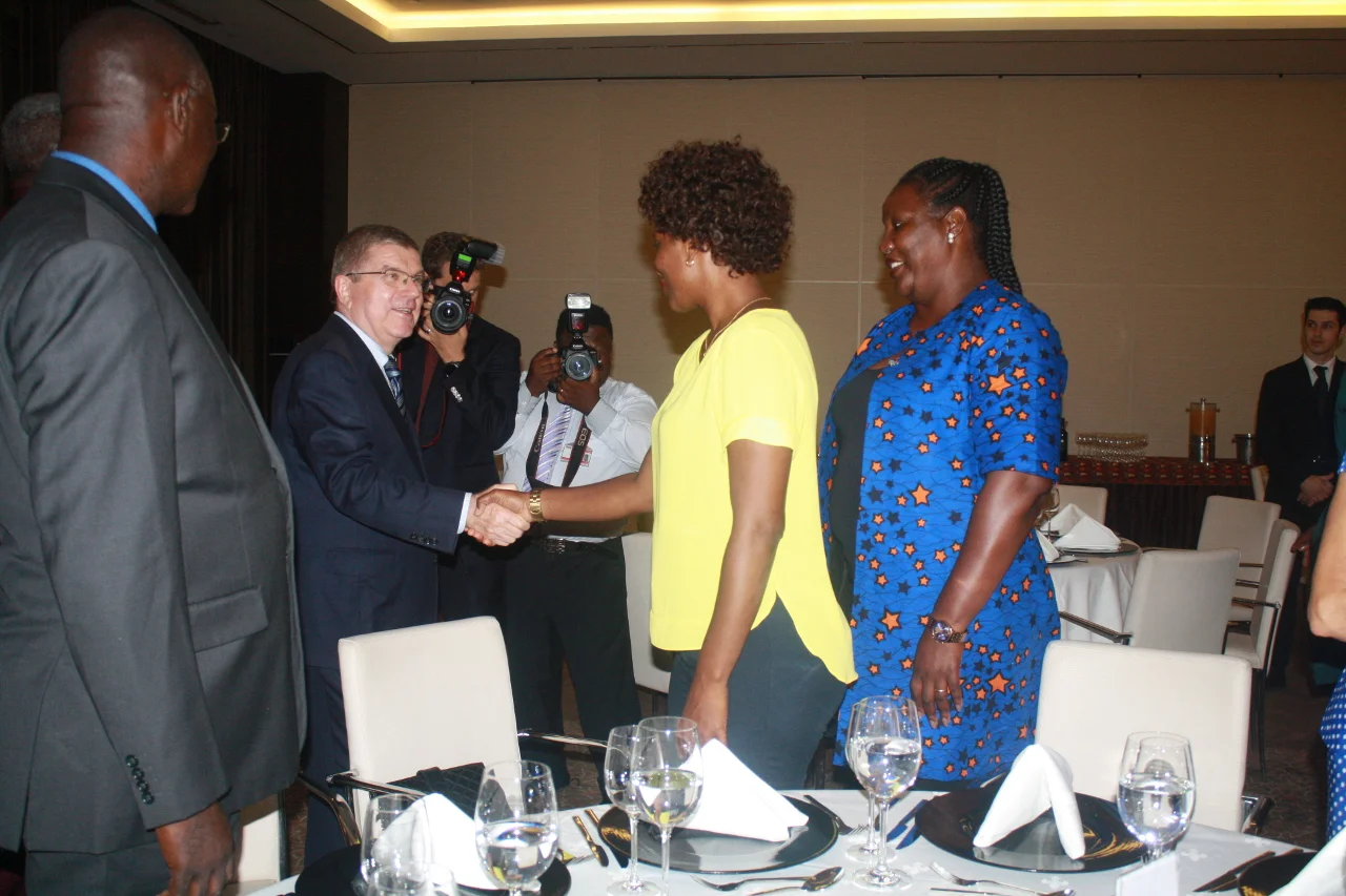 Imagem 7 da publicação: Visita do Presidente do CIO Dr. Thomas Bach ao COA
