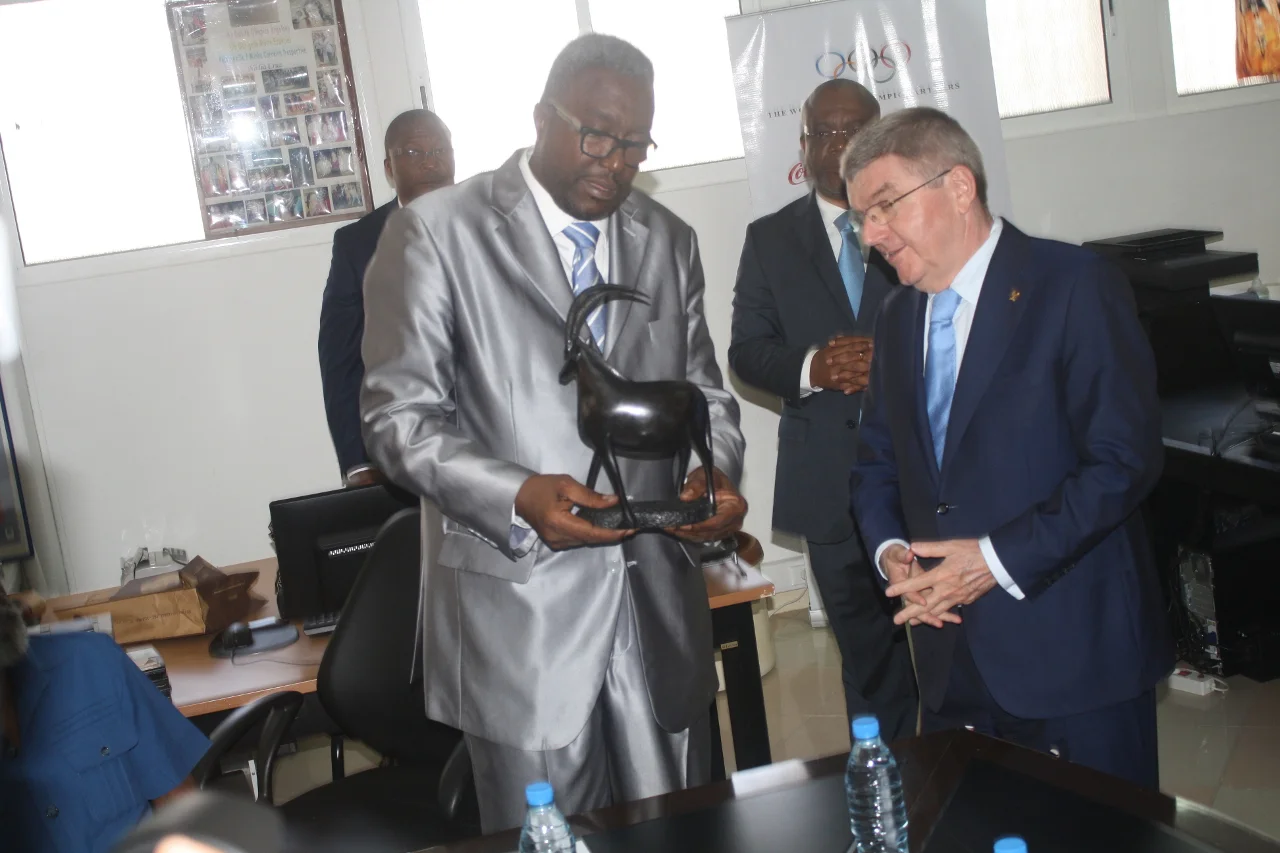 Imagem 44 da publicação: Visita do Presidente do CIO Dr. Thomas Bach ao COA