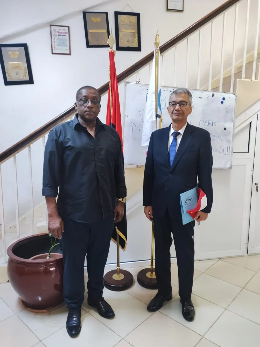 Visita do Embaixador da Hungria em Angola