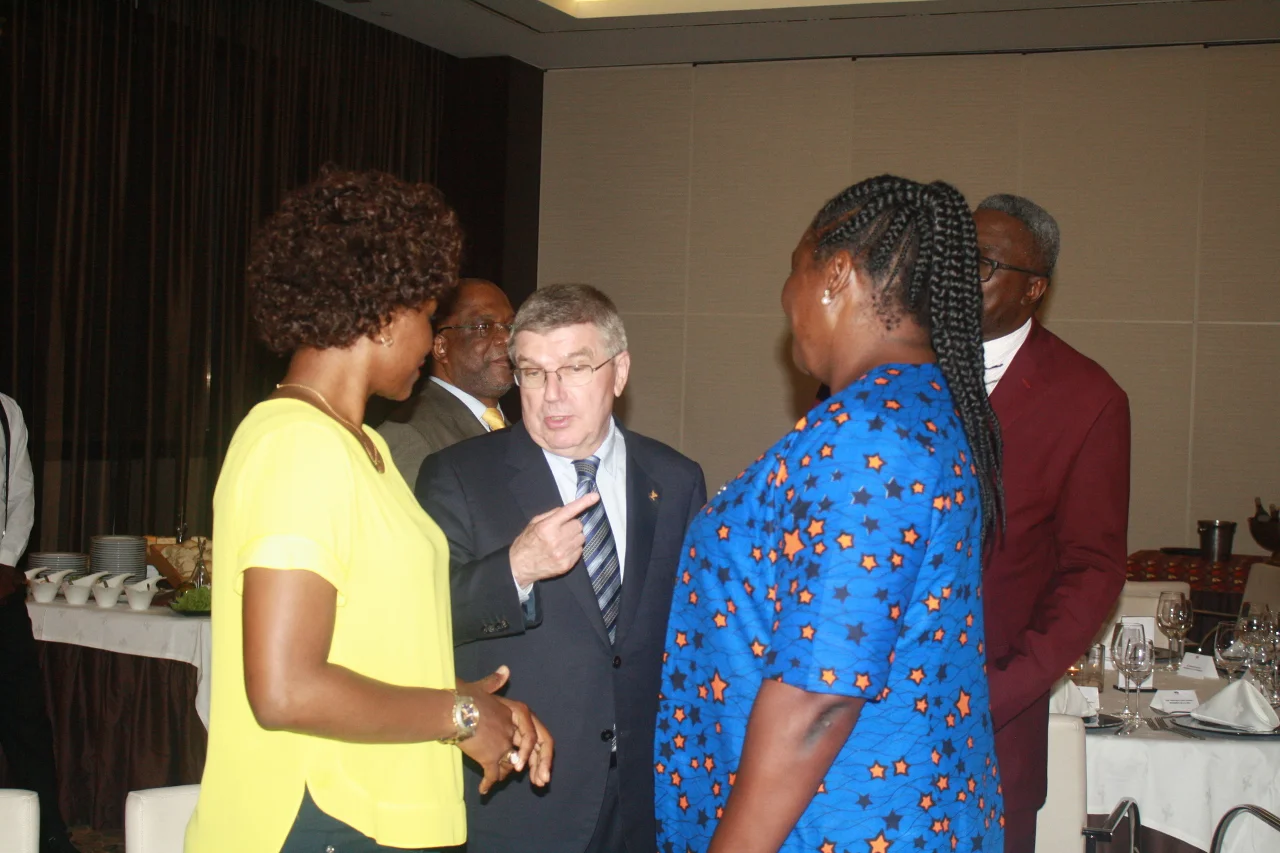 Imagem 8 da publicação: Visita do Presidente do CIO Dr. Thomas Bach ao COA