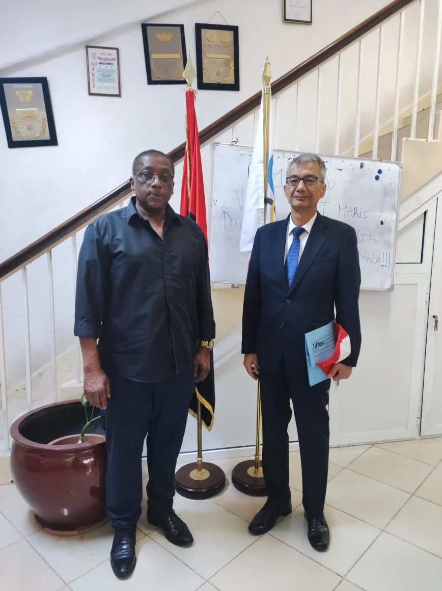 Visita do Embaixador da Hungria em Angola