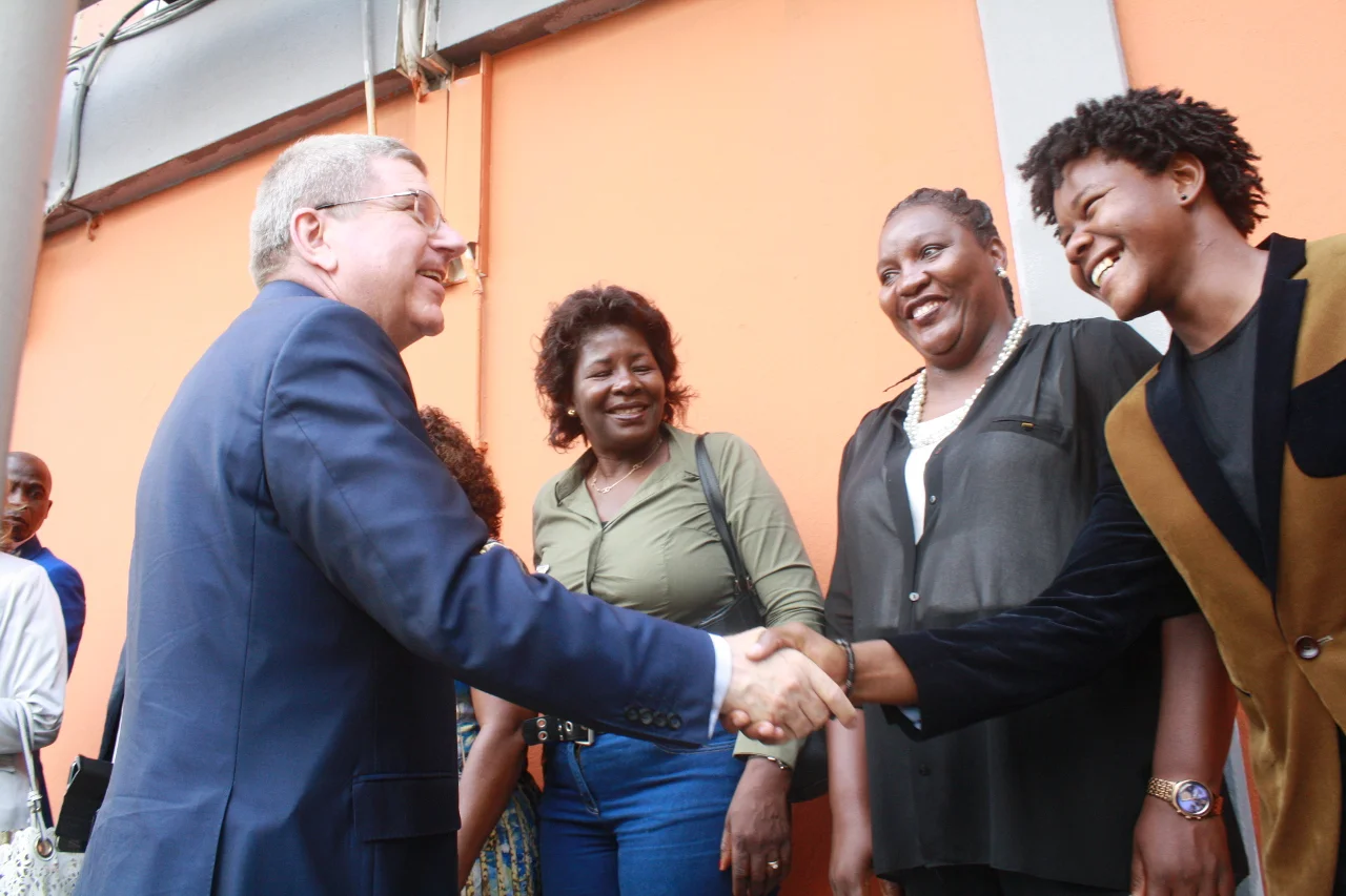 Imagem 26 da publicação: Visita do Presidente do CIO Dr. Thomas Bach ao COA