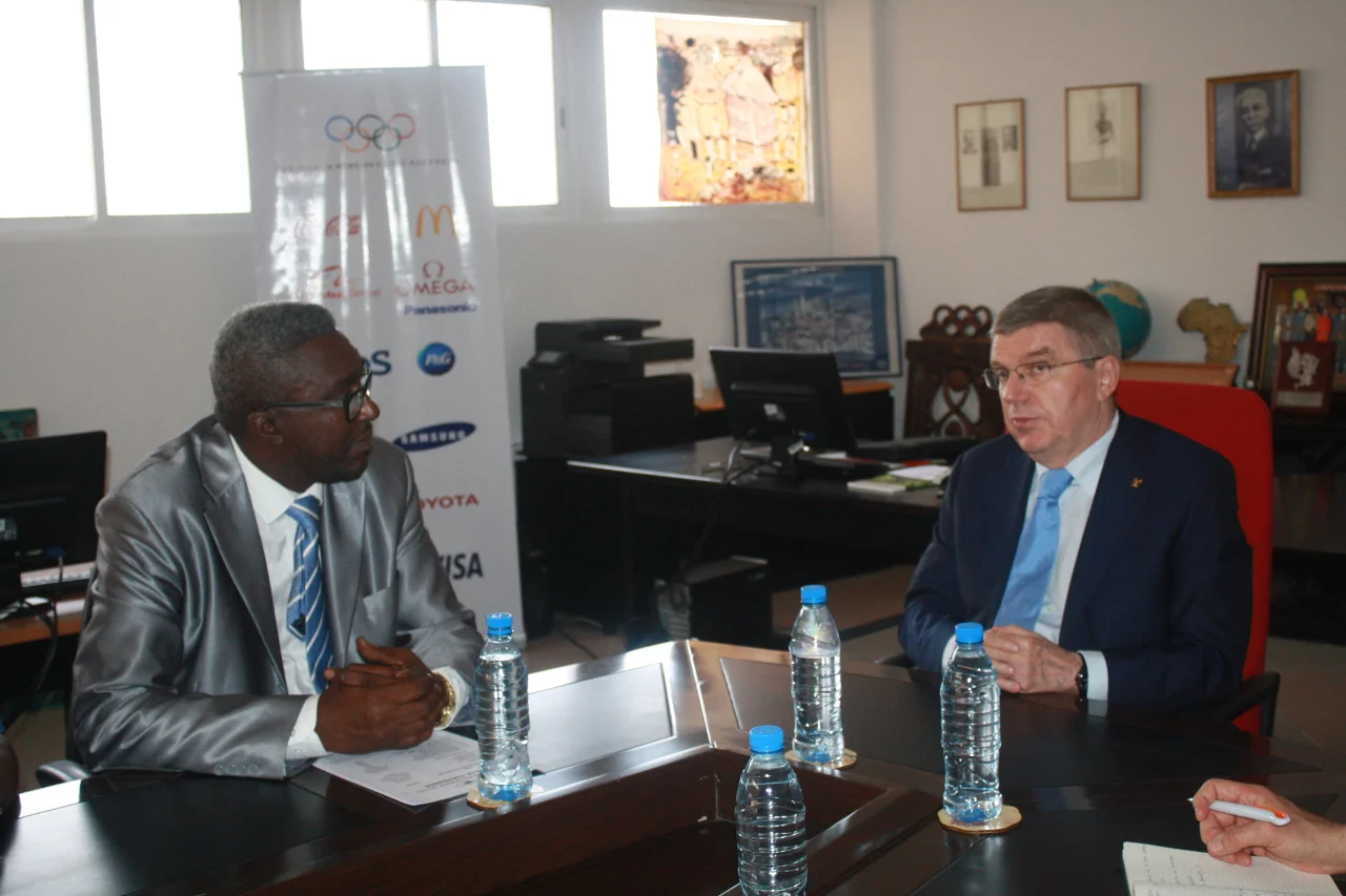 Imagem 60 da publicação: Visita do Presidente do CIO Dr. Thomas Bach ao COA